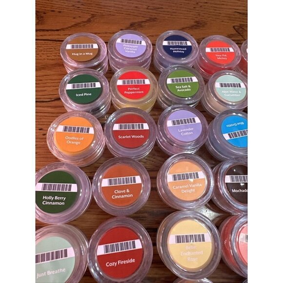 Scentsy Lot of 40 Mini Party Testers SCENTS Consultant Samples - Picture 5 of 7